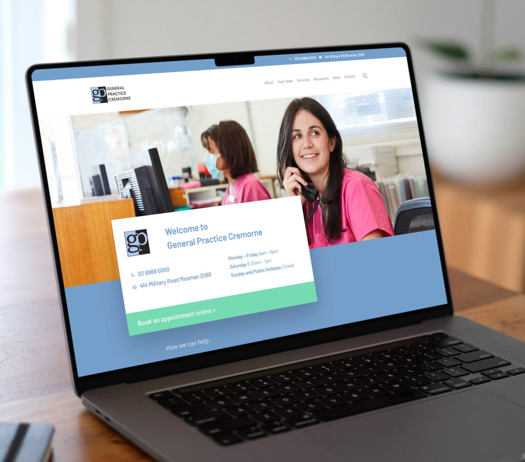 medical website design