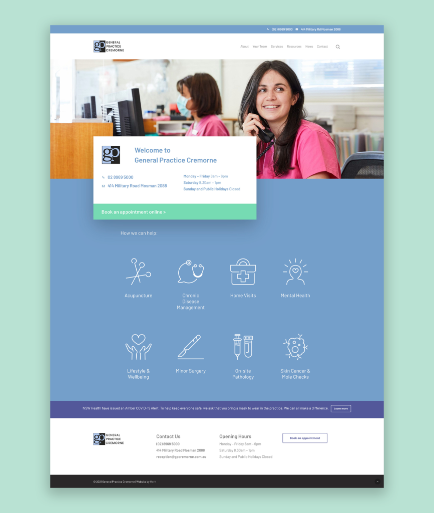 small business website design