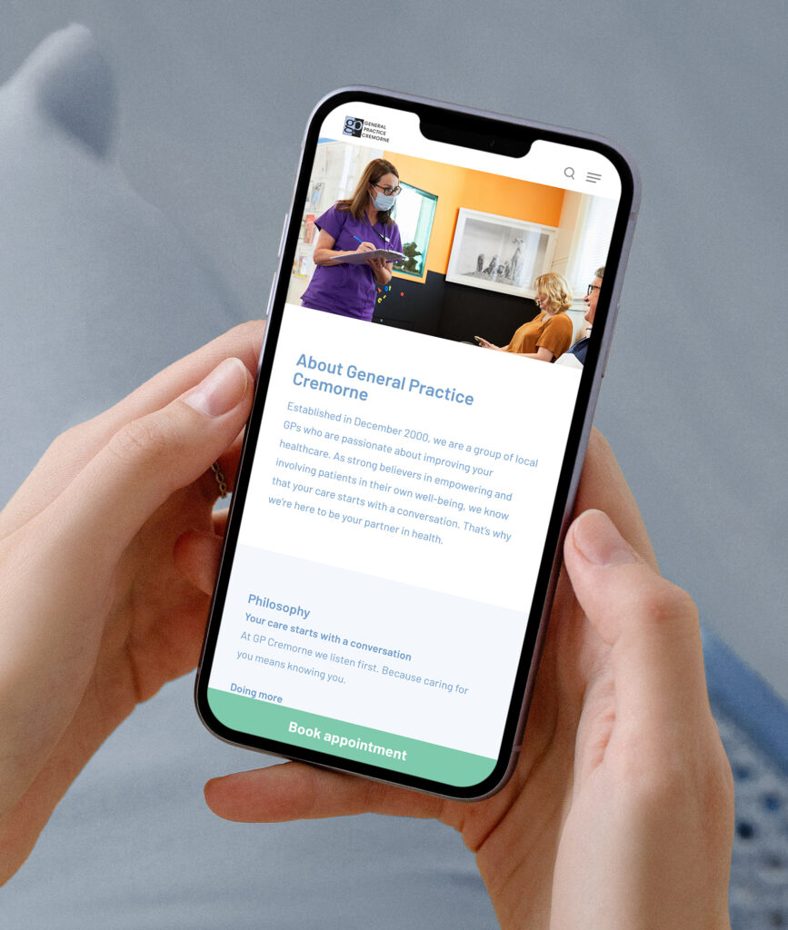 medical website design